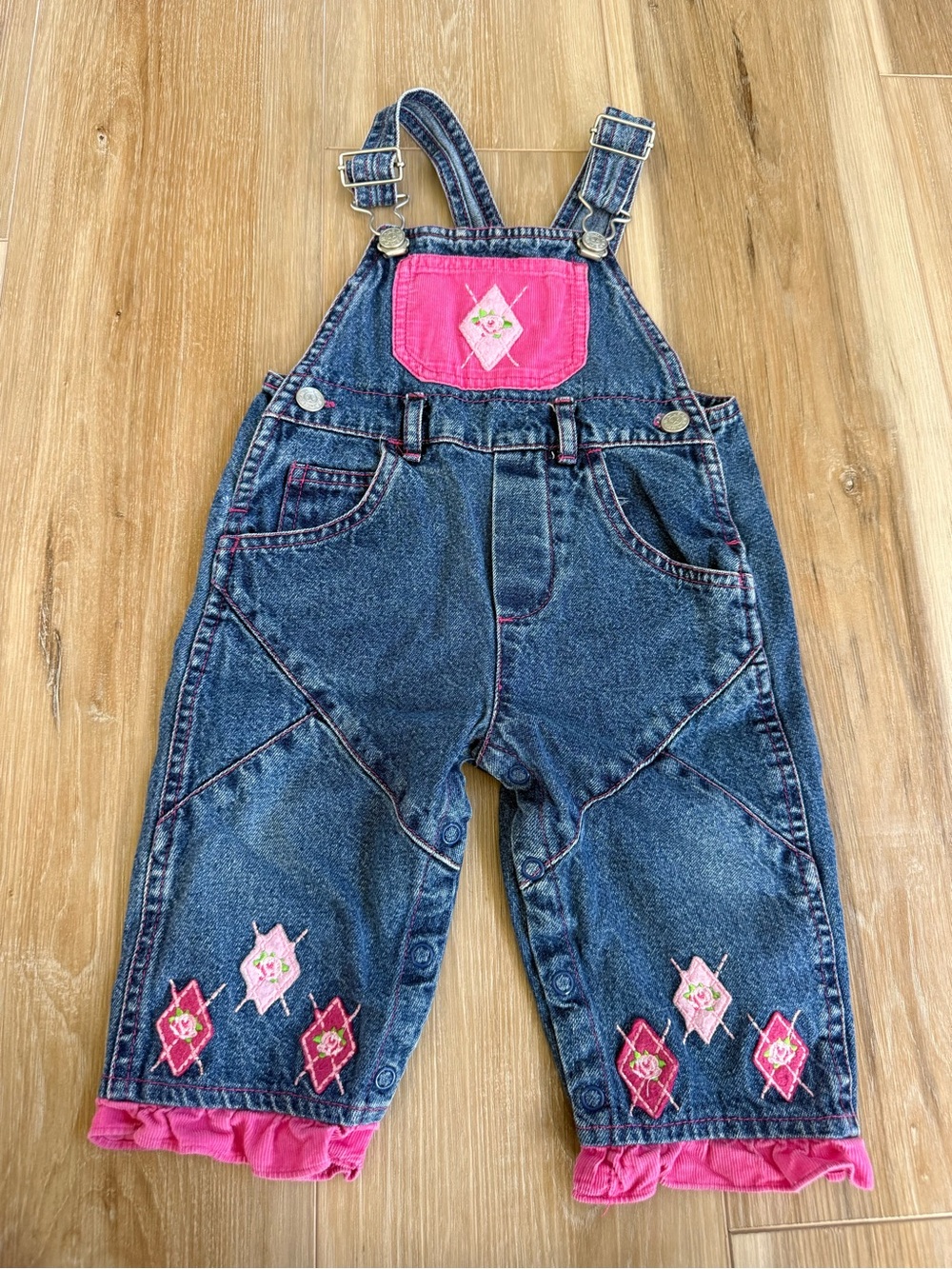 Vintage Cottage Core Denim Overalls